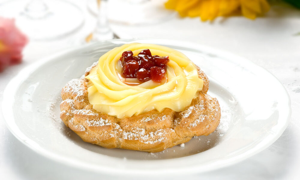 Pasticceria Scaturchio, zeppola di San Giuseppe